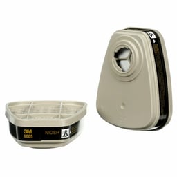 3M™ Formaldehyde/Organic Vapor Cartridge 6005, 60 EA/Case