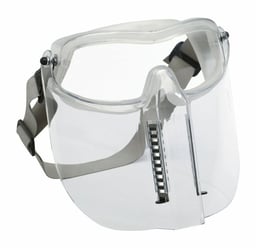 3M™ Modul-R™ Safety Goggle, 40658-00000-10 Clear Anti Fog Lens with Chin Protector 10 ea/case