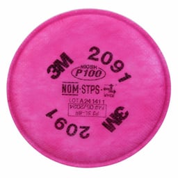 3M™ Particulate Filter 2091/07000(AAD), P100 100 EA/Case
