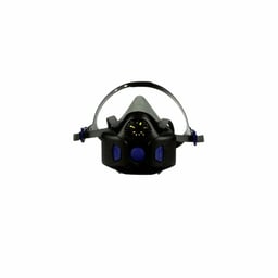 3M™ Secure Click™ Half Facepiece Reusable Respirator with Speaking Diaphragm HF-802SD, Medium, 10 ea/Case