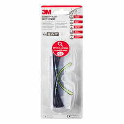 Lunettes de sécurité et de lecture 3M™ SecureFit™ SF420, +2,0 dioptrie, antirayure, optiques transparentes, 1/PCK, 6PCK/CV