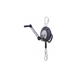 Antichute à rappel automatique 10M, câble inox - KALIPSO