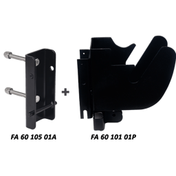 EASYSAFEWAY 1- Ensemble platines d'adaptation universelles pour antichutes à rappel automatique avec treuil de sauvetage intégré