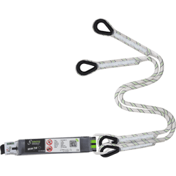 HOPE - Longe tressée en fourche avec absorbeur d’énergie - sans connecteur