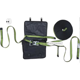Ligne de vie temporaire - ECO LINE longueur réglable 5 à 20m - 2 utilisateurs