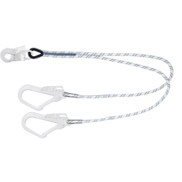 Longe fourche en corde tressée 1 m