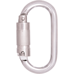 Mousqueton acier inox - Verrouillage automatique triple action