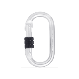Mousqueton acier verrouillage à vis - type Keylock