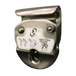 Navette ouvrable pour ligne de vie horizontale câble KS-Line (KS 4000)
