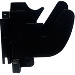 Platine universelle pour antichute à rappel automatique avec treuil de sauvetage intégré sur le trépied à double poulie