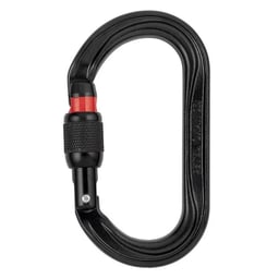 Mousqueton Oxan Screw-lock Noir