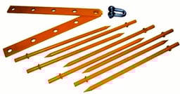 Ancrage à piquets pour Tirfor