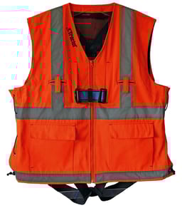 Harnais HT22 avec veste réfléchissante orange